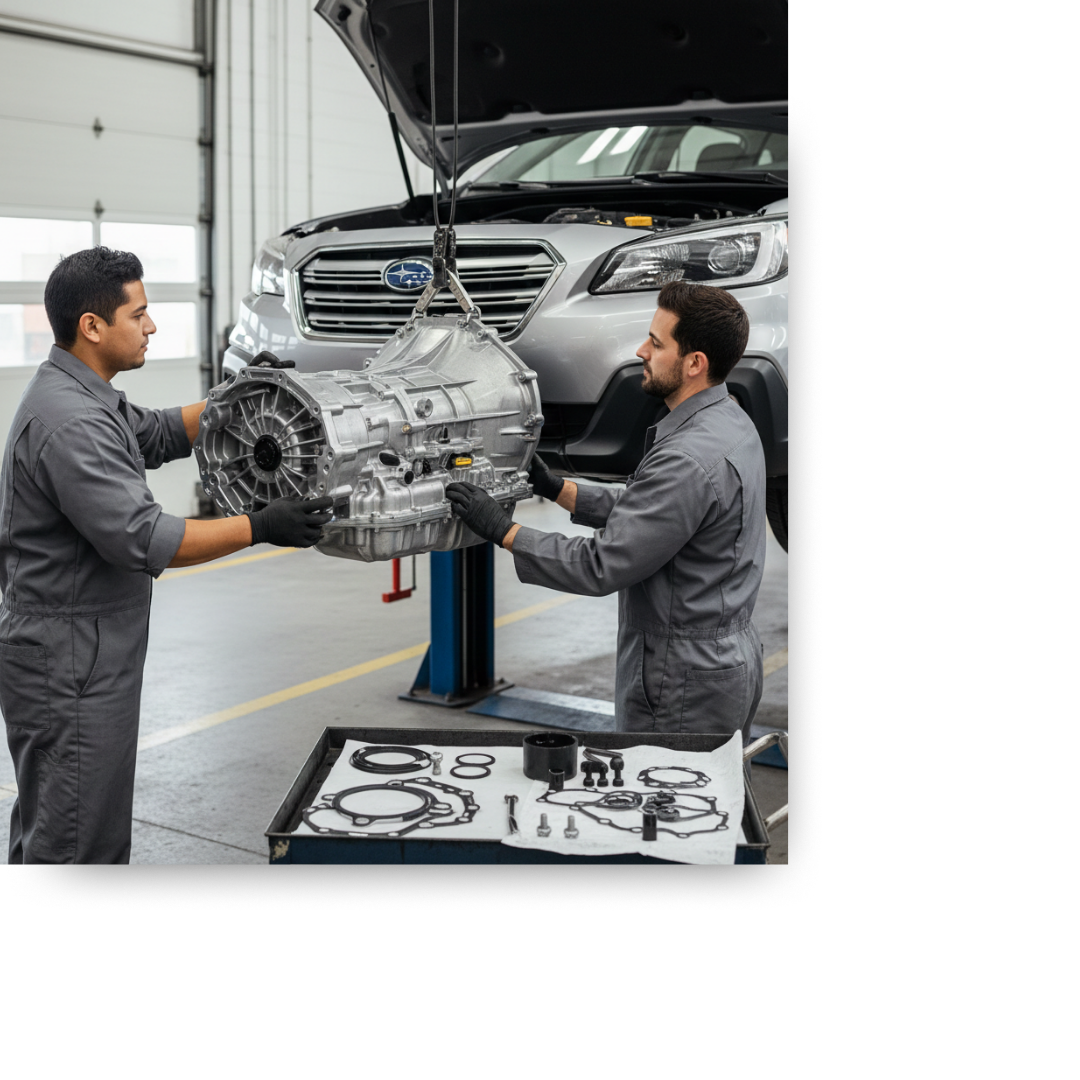 replacing transmission